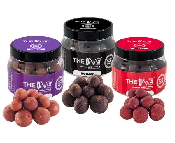 THE ONE PURPLE HOOK BOILIES SOLUBLE 14/18/20MM MIX 150g HO...