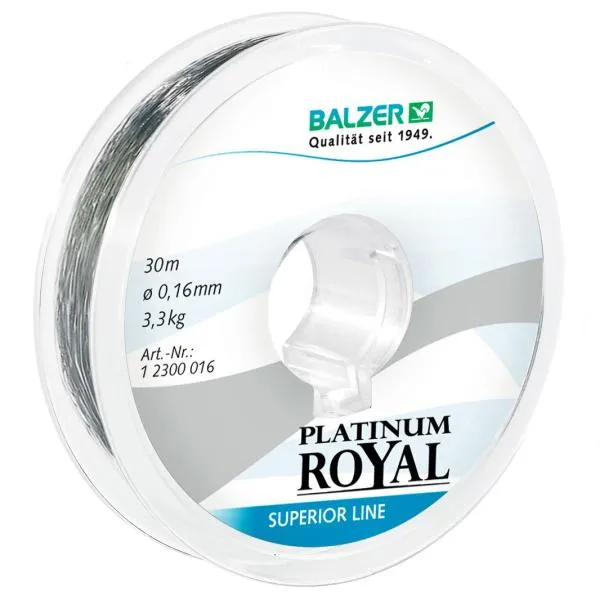 Balzer Platinum Royal 30m 0,22mm monofil előkezsinór