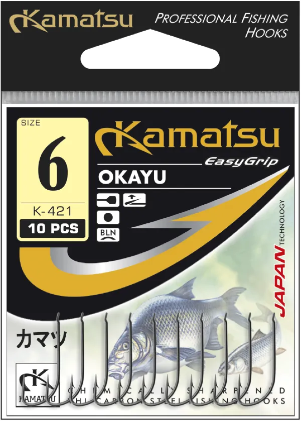 KAMATSU Kamatsu Okayu 6 Black Nickel Flatted