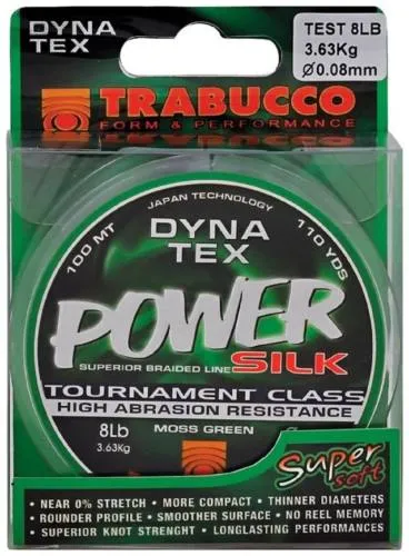 Trabucco DYNA-TEX POWER SILK 110yds 0.14/15lb fonottzsinór...