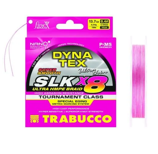 Trabucco Dyna-Tex SLK X8 Special EGI 150 m 0,104 fonott zs...