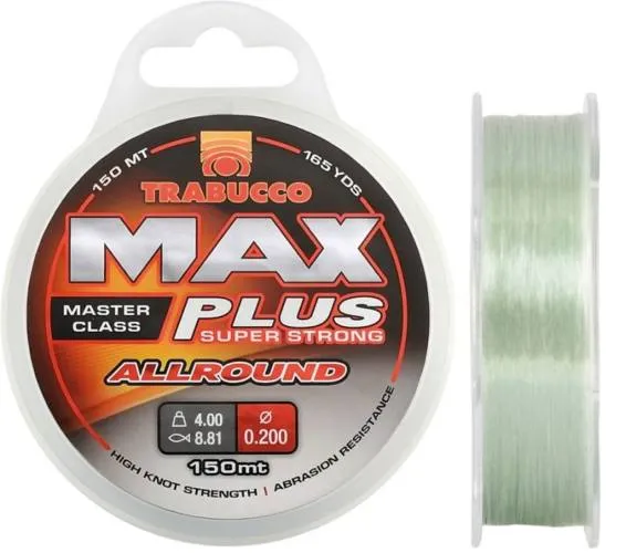 TRABUCCO MAX PLUS LINE ALLROUND monofil zsinór 150m 0,12 
