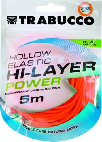 Trabucco Hi-Layer Hollow Elastic Power rakós csőgumi 2,5mm...