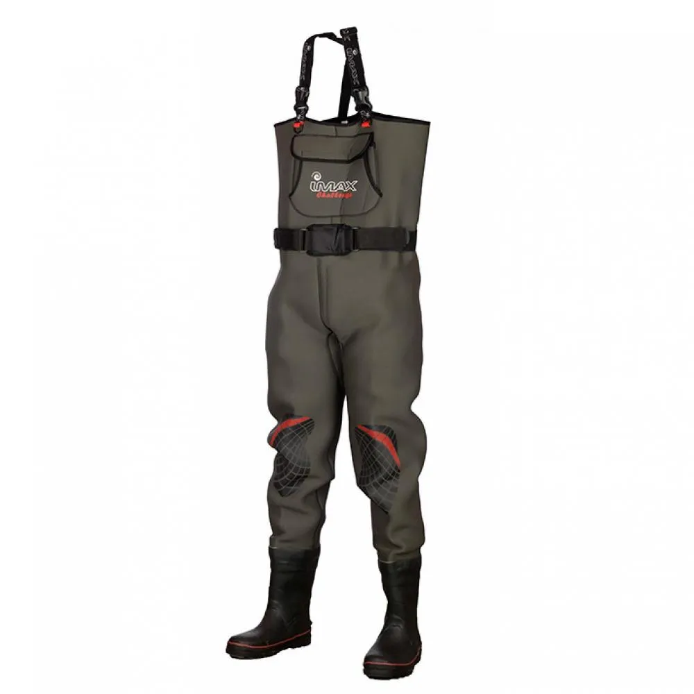Imax Challenge Chest Neo Wader Cleated/Studs 42/43 - 7.5/8