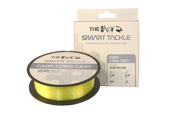 THE ONE CARP LONG CAST FLUO YELLOW 1200M 0.28MM 10,35KG 22...