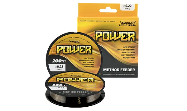 ENERGO TEAM POWER METHOD FEEDER monofil zsinór 200m 0.22mm...