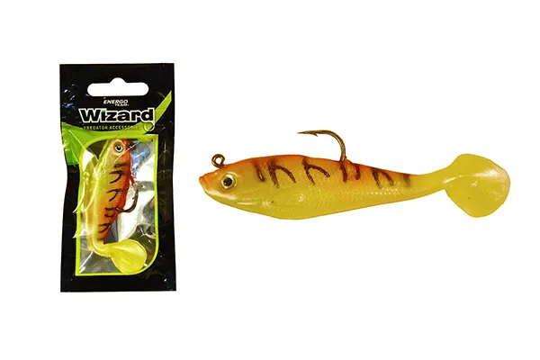 WIZARD SWIMBAIT - BIG PERCH - 3 INCH YELLOWTIGER