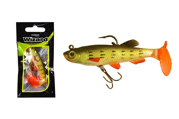 WIZARD SWIMBAIT LONG 3 INCH - GREENROACH