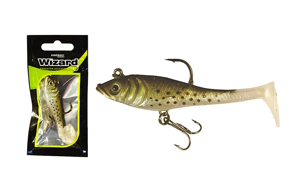 WIZARD SWIMBAIT - PADDLE LONG  - 3 INCH - BLUEHOLO