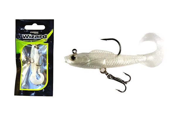 WIZARD SWIMBAIT TWISTER SHAD 3 INCH PINKHOLO