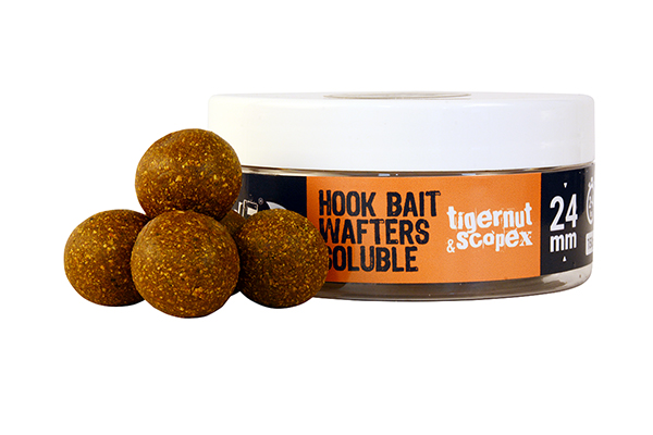 THE ONE HOOK BAIT WAFTERS SOLUBLE RED 24MM