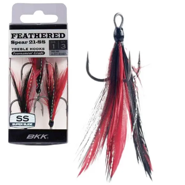 BKK_FEATHERED SPEAR-21 SS  6#  3DB/CSOMAG  RED-BLACK