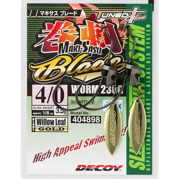 DECOY WORM230G MAKISASU BLADE #1-1.8G GOLD