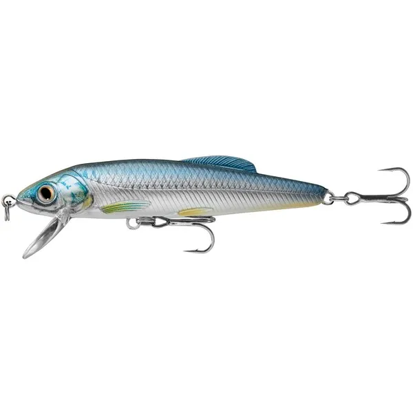 LIVETARGET MINNOW FINESSE JERKBAIT SILVER/BLUE 60 MM 3 G