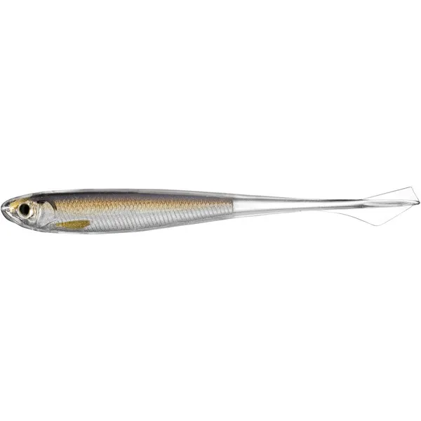 LIVETARGET GHOST TAIL MINNOW DROPSHOT BAIT SILVER/BLUE 95 ...