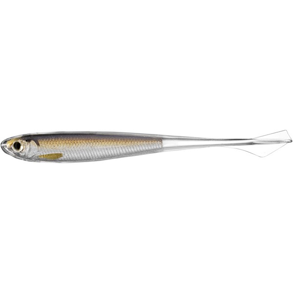 LIVETARGET GHOST TAIL MINNOW DROPSHOT BAIT SILVER/BROWN 95...