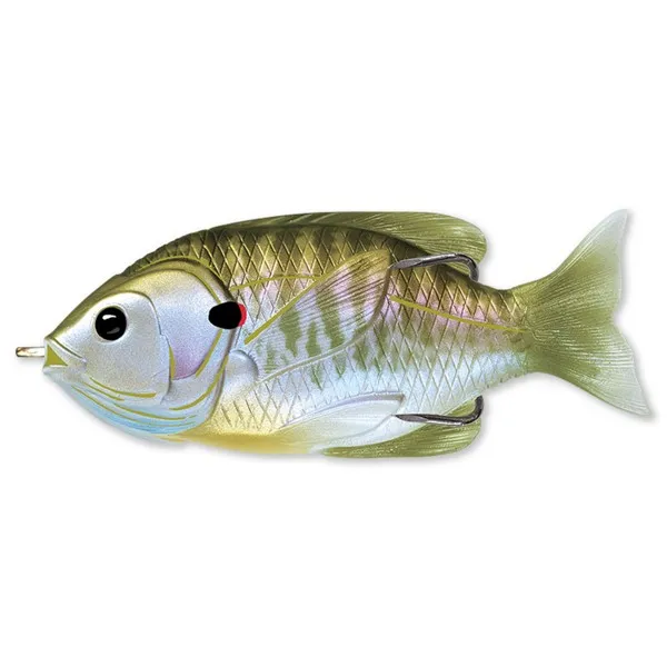 LIVETARGET SUNFISH WALKING BAIT NATURAL/OLIVE BLUEGILL 75 ...