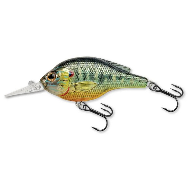 LIVETARGET PUMPKINSEED CRANKBAIT NATURAL/MATTE 70MM 14G FL...