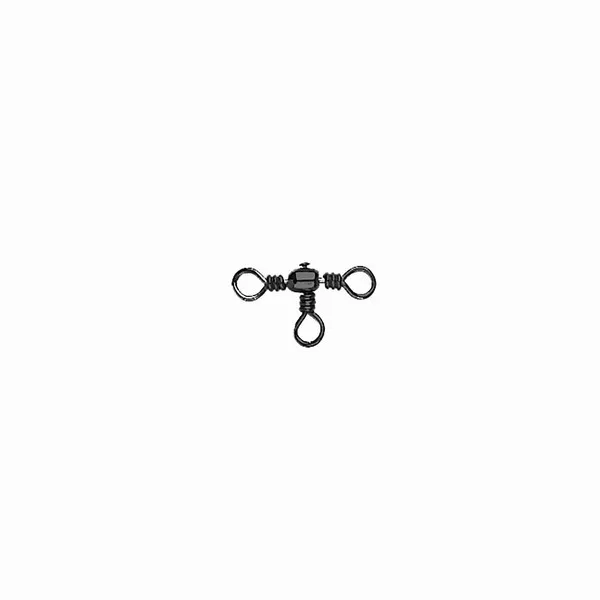 MUSTAD BARREL THREE WAY CROSS SWIVEL 2/0 6DB/CSOMAG