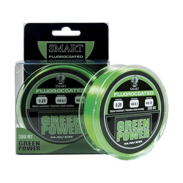 MAVER MONOF. GREEN POWER FLUORINE 300M 0,20MM