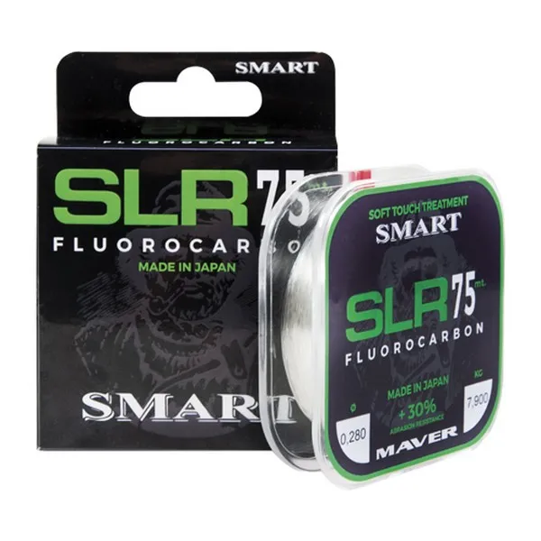 MAVER MONOFILO SLR FLUOROCARBON  75 M 0,255MM