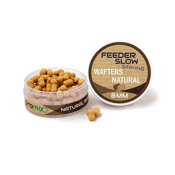 PROMIX FEEDER SLOW SINKING NATURAL 8MM WAFTERS 