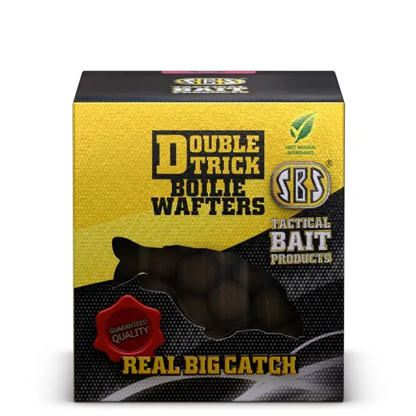 SBS DOUBLE TRICK SQUID CRANBERRY 150G 20MM BOILIE WAFTERS 
