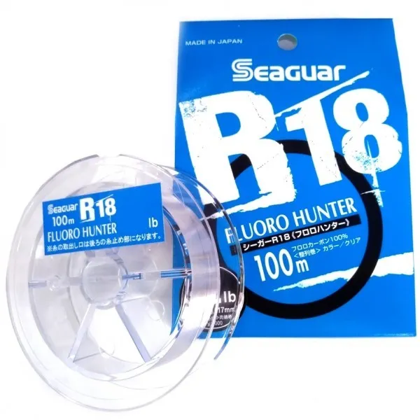 SEAGUAR R18 FLUORO HUNTER TACT 100M 4LB PE1