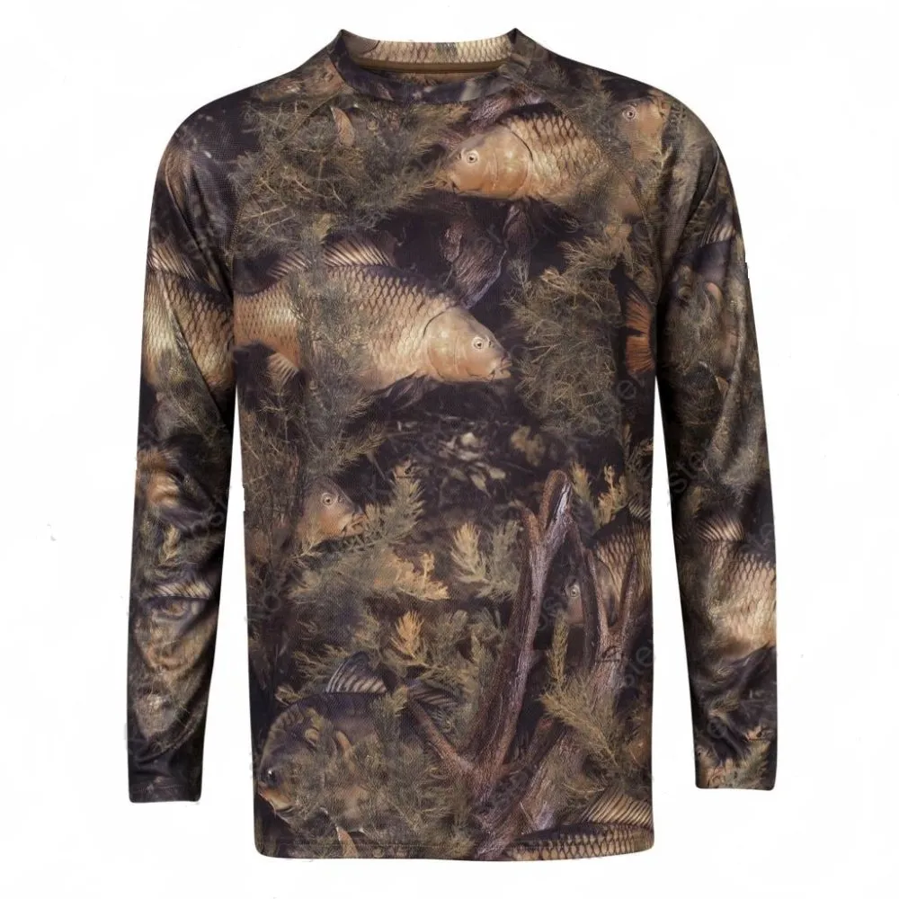 Fishouflage T-Shirt Long Sleeve Carp (L)