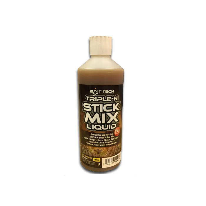 Bait Tech Triple-N Stick Mix liquid locsoló - 500ML