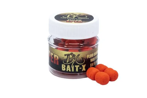 BAIT-X  FLUO DUMBELL 8x10MM EPER WAFTERS 
