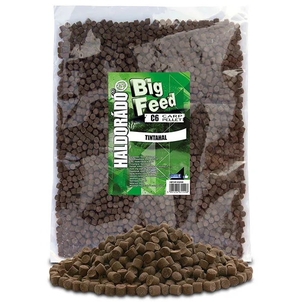 HALDORÁDÓ Big Feed - C6 Pellet - Tintahal 2,5 kg