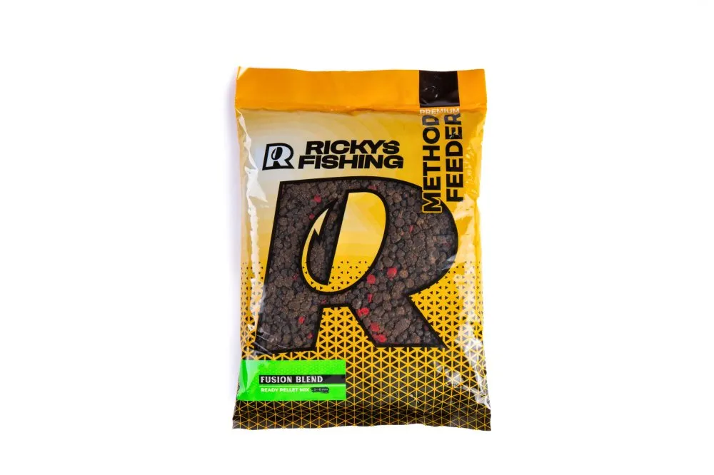 Rickys Fishing Fusion Blend – Ready Pellet Mix (NEDVESÍTET...