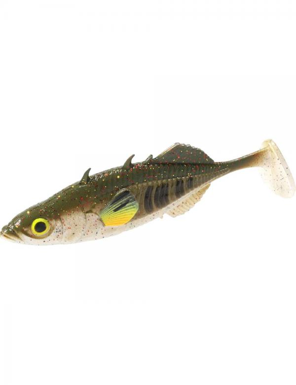 Mikado Real Fish Stickleback 5cm - Green Pumpkin