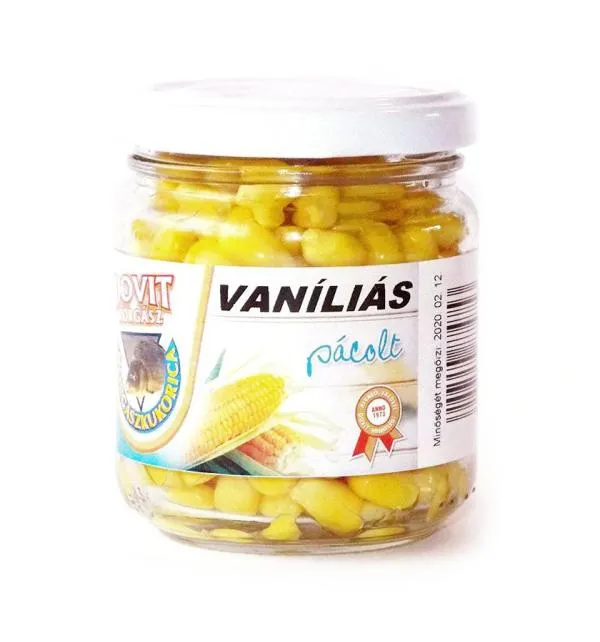 Üveges Kukorica pácolt - Vaníliás