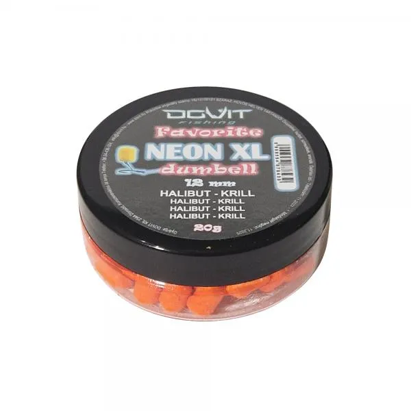 Favorite Dumbell Neon XL 12mm  - Halibut - krill