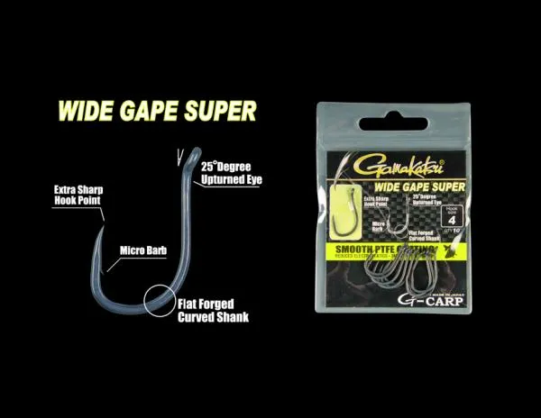 G-Carp Wide Gap Super 10/cs. 12-es