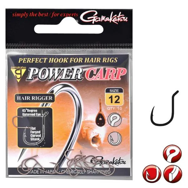Power Carp Hair Rigger 10db/cs. 12-es
