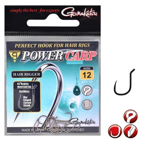 Power Carp Hair Rigger BL 10db/cs. 12-es