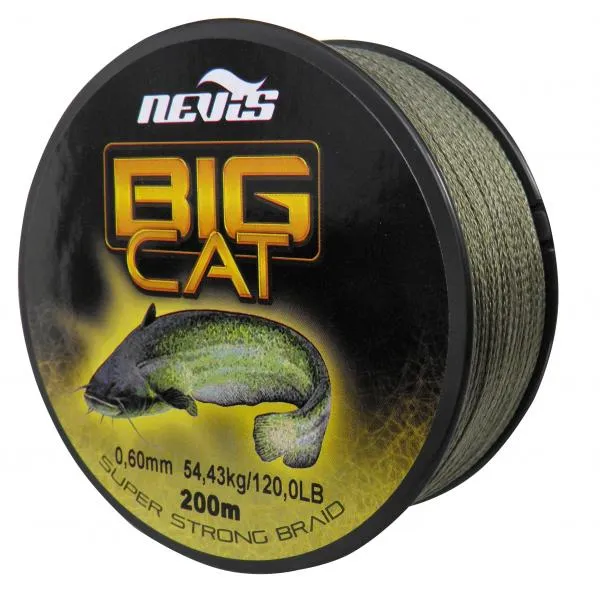 Nevis Big Cat Fonott zsinór 200m 0,50mm