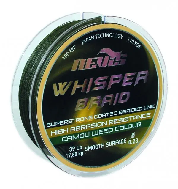 Nevis Whisper 100m 0,13mm fonott zsinór Akció -30%