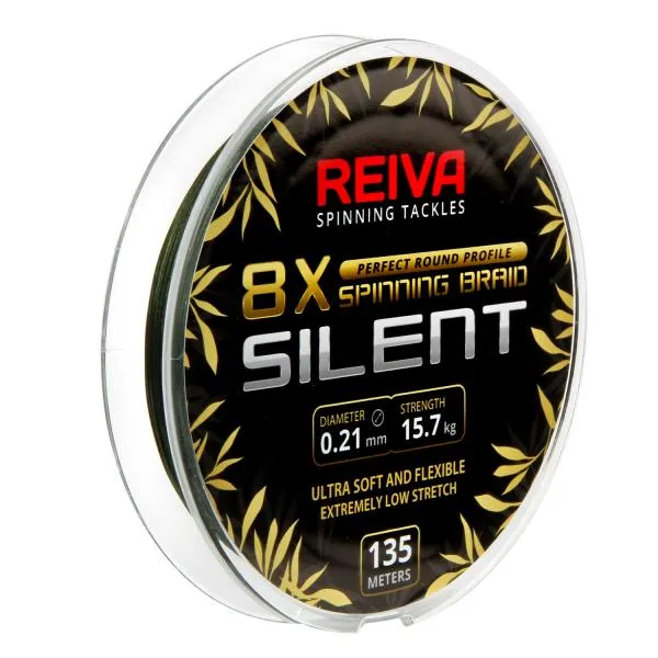 Reiva Silent 135m 0,21mm Moss Green