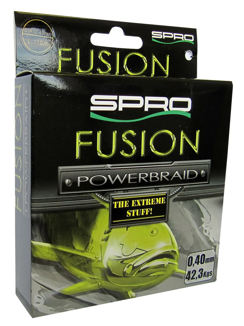 Nevis SPRO Fusion Powerbraid 110m 0,30mm fonott zsinór