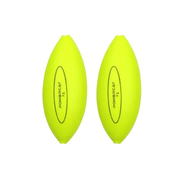 Powercat micro U-float 1.5gr sárga  2db/cs