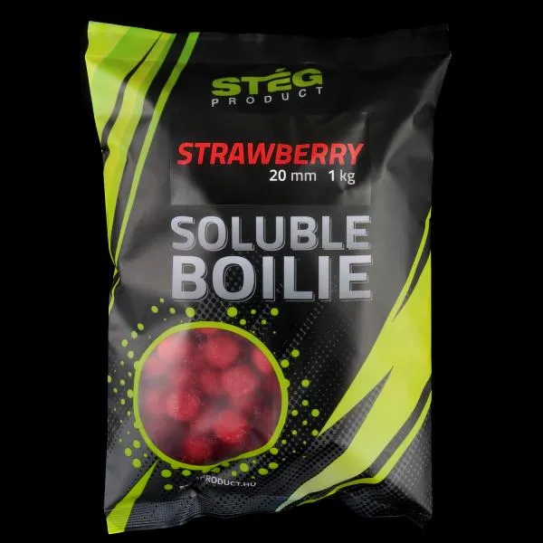 Stég Product Soluble 20mm Strawberry 1kg Etető Bojli