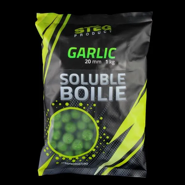 Stég Product Soluble 20mm Garlic 1kg Etető Bojli