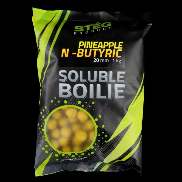 Stég Product Soluble 20mm Pineapple-N-Butyric 1kg Etető Bo...