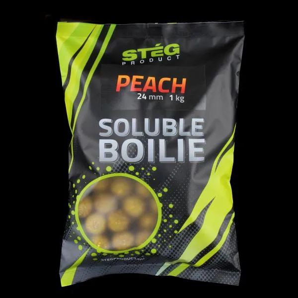 Stég Product Soluble 24mm Chili-Peach 1kg Etető Bojli