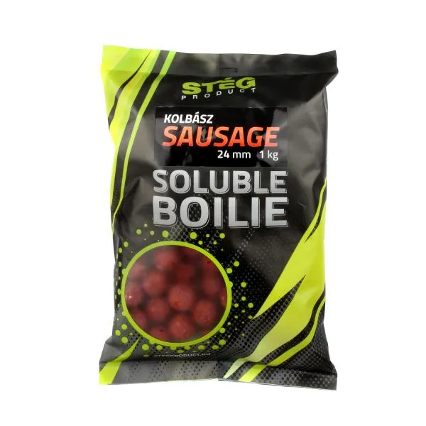 Stég Product Soluble Boilie 24mm Sausage 1kg