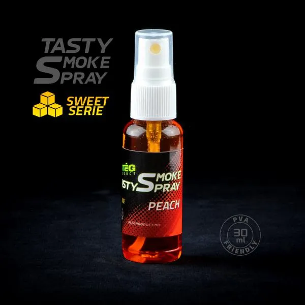 Stég Tasty Smoke Spray Peach 30ml
